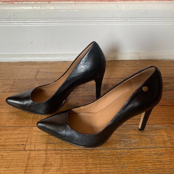 Calvin Klein Brady Pointed Toe Pumps, Black, Women’s Size 8 (Some Wear) - Picture 1 of 9